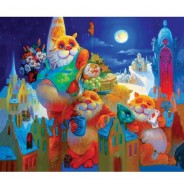 Preisvergleich für Puzzle: Davici Holzpuzzle - Vollmondfest 195 Teile Puzzle HCM-Kinzel-69117
