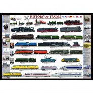 Preisvergleich für Puzzle: Eurographics Geschichte der Eisenbahn 1000 Teile Puzzle Eurographics-6000-0251
