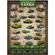 Preisvergleich für Puzzle: Eurographics Geschichte der Panzer 1000 Teile Puzzle Eurographics-6000-0381