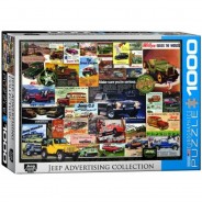 Preisvergleich für Puzzle: Eurographics Jeep Vintage Posters 1000 Teile Puzzle Eurographics-6000-0758