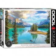 Preisvergleich für Puzzle: Eurographics Maligne Lake Alberta 1000 Teile Puzzle Eurographics-6000-5430