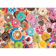 Preisvergleich für Puzzle: Eurographics Metalldose - Donut Party 1000 Teile Puzzle Eurographics-8051-5602