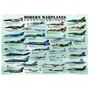 Preisvergleich für Puzzle: Eurographics Moderne Flugzeuge 1000 Teile Puzzle Eurographics-6000-0076