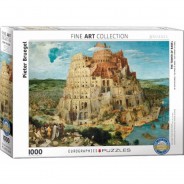 Preisvergleich für Puzzle: Eurographics Pieter Bruegel - Der Turm zu Babel 1000 Teile Puzzle Eurographics-6000-0837