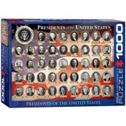 Preisvergleich für Puzzle: Eurographics Presidents of the USA 1000 Teile Puzzle Eurographics-6000-1432