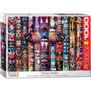 Preisvergleich für Puzzle: Eurographics Totem Poles 1000 Teile Puzzle Eurographics-6000-5349