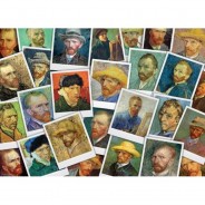 Preisvergleich für Puzzle: Eurographics Van Gogh Vincent - Selfies 1000 Teile Puzzle Eurographics-6000-5308