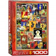 Preisvergleich für Puzzle: Eurographics Vintage Posters 1000 Teile Puzzle Eurographics-6000-0769