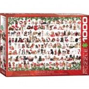 Preisvergleich für Puzzle: Eurographics Weihnachtshund 1000 Teile Puzzle Eurographics-6000-0939