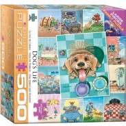 Preisvergleich für Puzzle: Eurographics XXL Teile - A Dog's Life 500 Teile Puzzle Eurographics-6500-5365