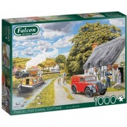 Preisvergleich für Puzzle: Falcon Parcel for Canal Cottage 1000 Teile Puzzle Jumbo-11299
