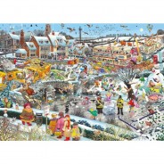Preisvergleich für Puzzle: Gibsons I Love Winter 1000 Teile Puzzle Gibsons-G7056