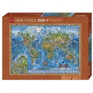 Preisvergleich für Puzzle: Heye Rajko Zigic - Amazing World 2000 Teile Puzzle Heye-29846