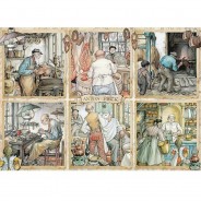Preisvergleich für Puzzle: Jumbo Anton Pieck - Craftmanship 1000 Teile Puzzle Jumbo-18817