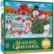 Preisvergleich für Puzzle: Master Pieces Holiday Tree Farm 1000 Teile Puzzle Master-Pieces-72176