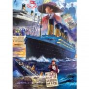 Preisvergleich für Puzzle: Master Pieces Titanic Collage 1000 Teile Puzzle Master-Pieces-60344