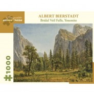 Preisvergleich für Puzzle: Pomegranate Albert Bierstadt - Bridal Veil Falls, Yosemite Valley, California 1000 Teile Puzzle Pomegranate-AA1029