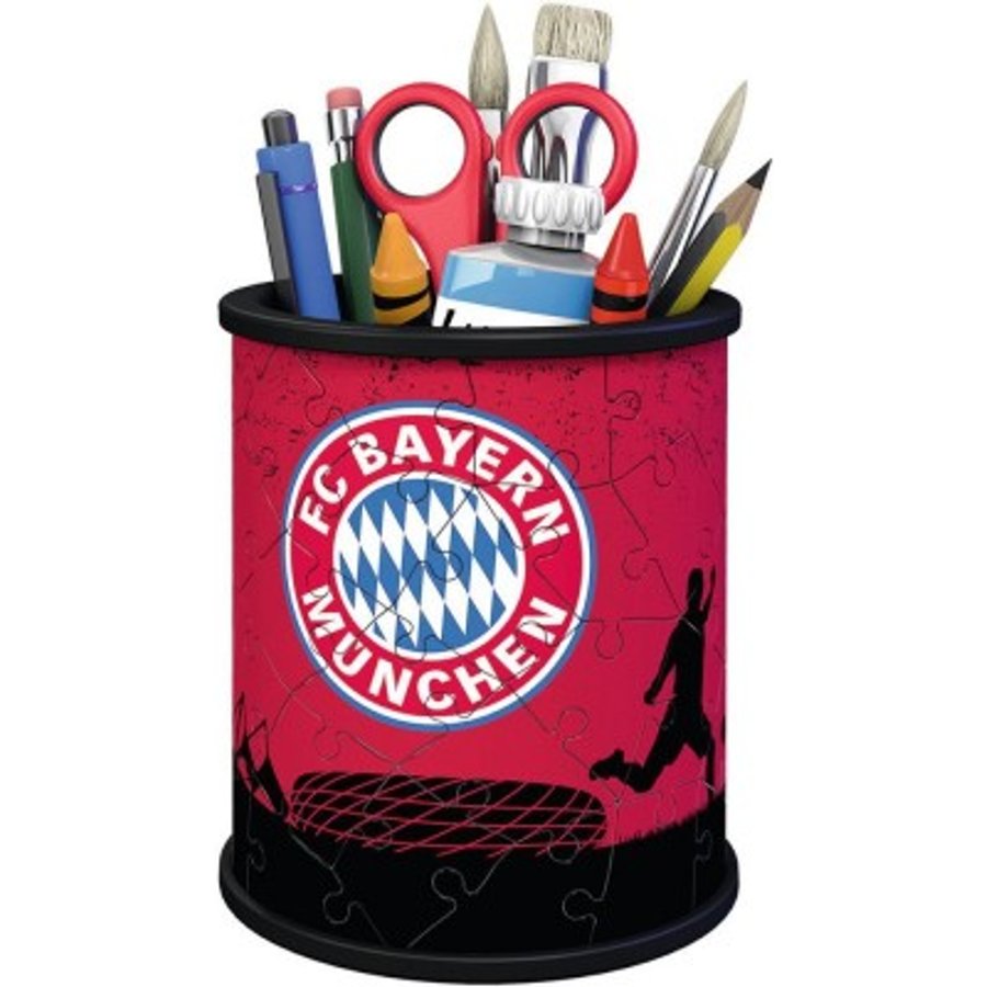 Sonstiges 3D-Puzzle Utensilo, Ø8 x 9,5 cm, 54 Teile, FC Bayern München im Preisvergleich