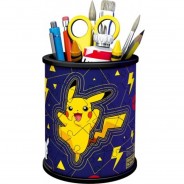 Preisvergleich für 3D Puzzle: 3D-Puzzle Utensilo Pokémon Pikachu, 54 Teile