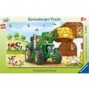 Preisvergleich für Puzzle: Traktor auf dem Bauernhof
