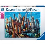 Preisvergleich für Puzzle: Ravensburger Welcome to New York 1000 Teile Puzzle Ravensburger-16812