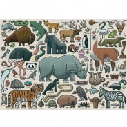 Preisvergleich für Puzzle: Ravensburger Wilde Tiere 1000 Teile Puzzle Ravensburger-16807