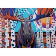 Preisvergleich für Puzzle: Ravensburger Winter Moose 1000 Teile Puzzle Ravensburger-13979