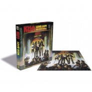 Preisvergleich für Puzzle: Rock Saws Kiss - Love Gun 500 Teile Puzzle Zee-Puzzle-25647