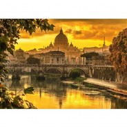 Preisvergleich für Puzzle: Schmidt Spiele Golden Light over Rome 1000 Teile Puzzle Schmidt-Spiele-58393