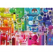 Preisvergleich für Puzzle: Regenbogen Farben