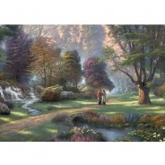 Preisvergleich für Puzzle: Schmidt Spiele Thomas Kinkade, Spirit, Weg des Glaubens 1000 Teile Puzzle Schmidt-Spiele-59677