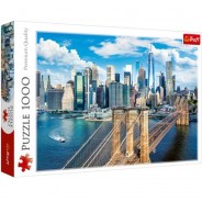 Preisvergleich für Puzzle: Trefl Brooklyn Bridge - New York 1000 Teile Puzzle Trefl-10725
