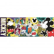 Preisvergleich für Puzzle: Panorama Puzzle 500 Teile - Mickey & Friends