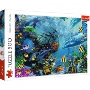 Preisvergleich für Puzzle: Trefl Versteckter Schatz 500 Teile Puzzle Trefl-37385