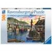 Preisvergleich für Puzzle: Morgens am Hafen