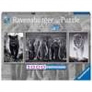 Preisvergleich für Puzzle: Panter, Elefanten, Löwe