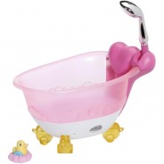 Preisvergleich für Puppen & Zubehör: BABY born® Bath Badewanne, mit Duschkopf, pink/weiß/gelb