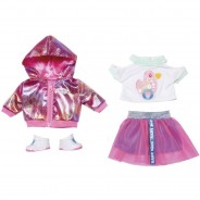 Preisvergleich für Puppen & Zubehör: BABY born® Deluxe Style Puppenkleidung 43cm pink