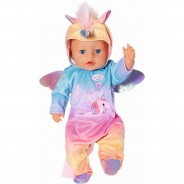 Preisvergleich für Puppen & Zubehör: BABY born® Puppenkleidung Kuschelanzug - Einhorn, 43 cm