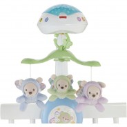 Preisvergleich für Babyspielzeug: Fisher-Price 3-in-1 Traumbärchen Baby Mobile, Spieluhr, Nachtlicht mit Musik