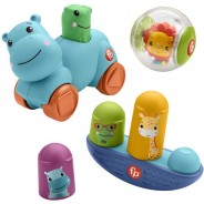 Preisvergleich für Babyspielzeug: Fisher-Price Bewegung Motorik-Spielzeug, Geschenkset ab 9 M.