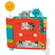 Preisvergleich für Babyspielzeug: Fisher-Price Sitz & Steh Erlebnisbuch mit Musik, Feinmotorik-Spielzeug ab 6M.