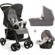Preisvergleich für Kinderwagen: Hauck Trioset Shopper SLX Stone/Grey