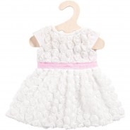 Preisvergleich für Puppen & Zubehör: Puppen-Traumkleid, Gr. 35-45 cm weiß
