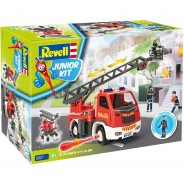 Preisvergleich für Spielzeug: Junior Kit Feuerwehr Leiterwagen+ Figur