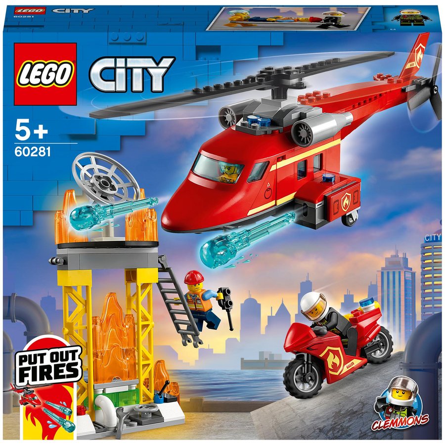 Konstruktionsspielzeug LEGO® City 60281 Feuerwehrhubschrauber im Preisvergleich