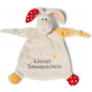 Preisvergleich für Babyspielzeug: "Schmusetuch Hase ""kleiner Sonnenschein"" 25x25cm Babys (40043)"  Kinder