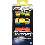 Preisvergleich für Spielzeug: Nerf Nitro Soft Racer 3er Pack