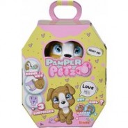 Preisvergleich für Kinderelektronik: Pamper Petz Hund - Tierbaby mit Trink- und Nässfunktion, magischer Pfote & 3 Überraschungen braun-kombi