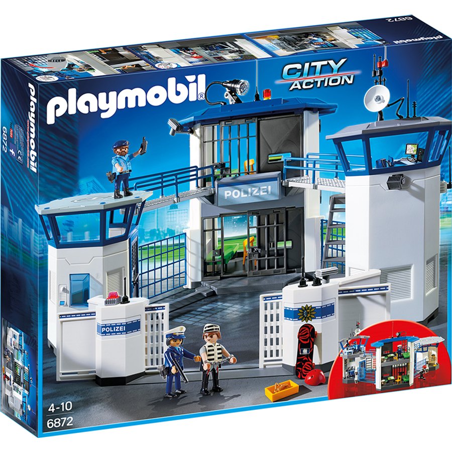 Spiele PLAYMOBIL® City Action - Polizei-Kommandozentrale mit Gefängnis 6872 im Preisvergleich